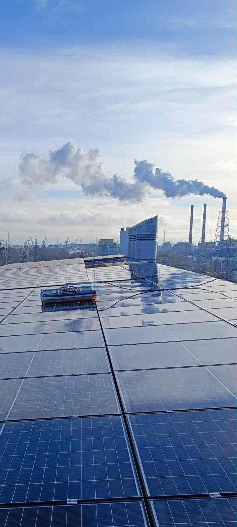 Jak smog wpływa na panele fotowoltaiczne?