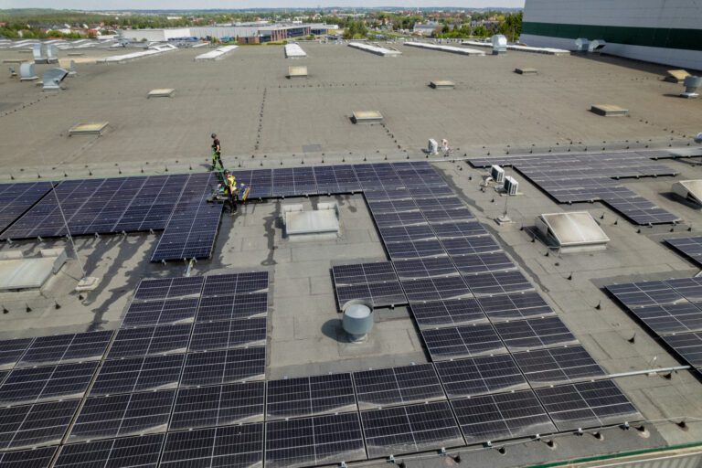 WOK Sp. z o.o. – czyszczenie instalacji fotowoltaicznej 1 MW